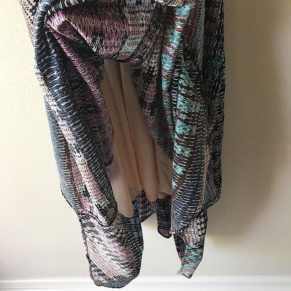 Anthropologie Akemi + Kin Tassel Midi Dress NEW Boho Rayon Small - Picture 12 of 13